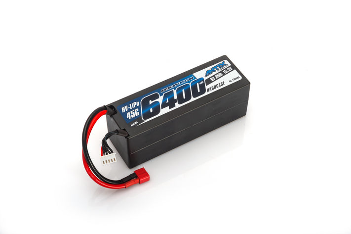 LRP-430409 LRP ANTIX by LRP 6400 GRAPHENE - 15.2V LiHV - 45C LiPo Car Hardcase Battery LRP