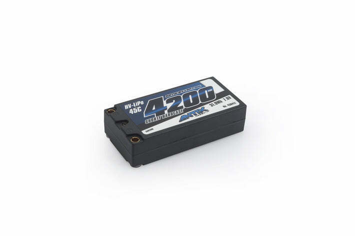 LRP-430411 LRP ANTIX by LRP 4200 Shorty GRAPHENE - 7.6V LiHV - 45C LiPo Car Hardcase LRP