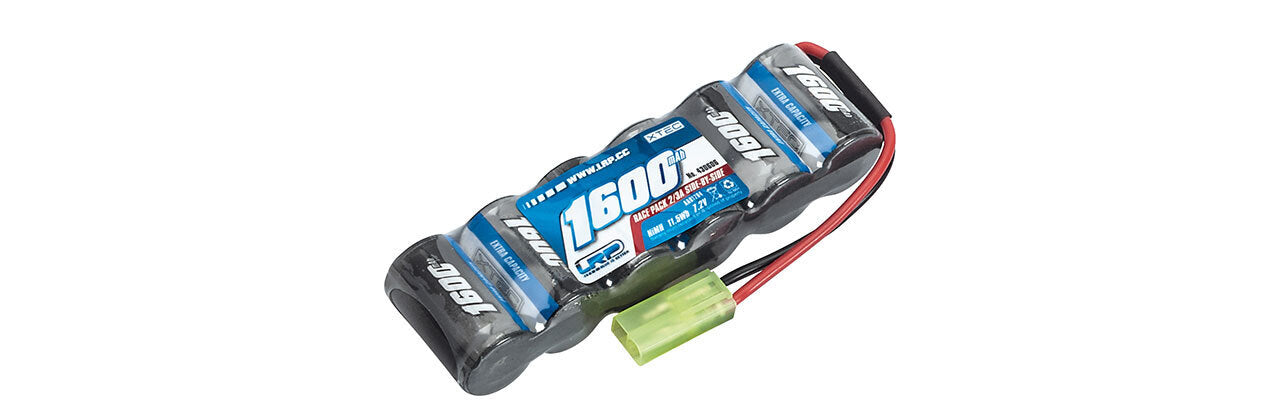 LRP-430606 LRP XTEC Race pack Side-by-Side 2/3A NiMH - Mini-Tamiya - 7.2V - 1600mAh LRP
