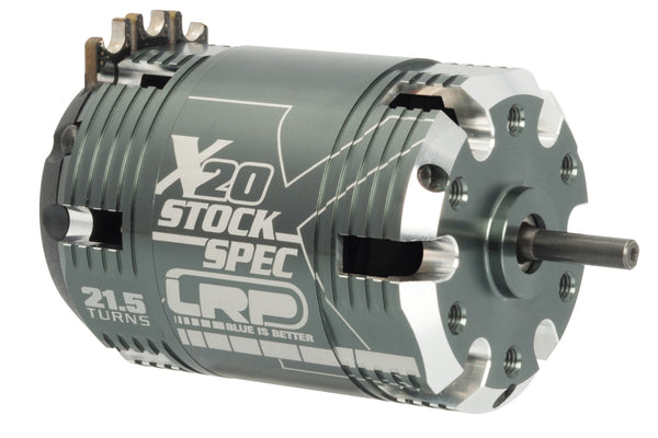 LRP-50864 LRP Vector X20 Brushless Motor StockSpec - 21.5T