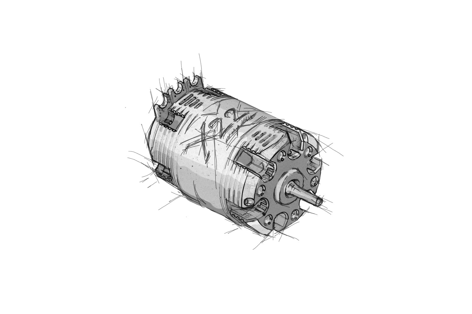 LRP-520003 LRP X22 Modified 5.0T 540 Brushless Motor LRP