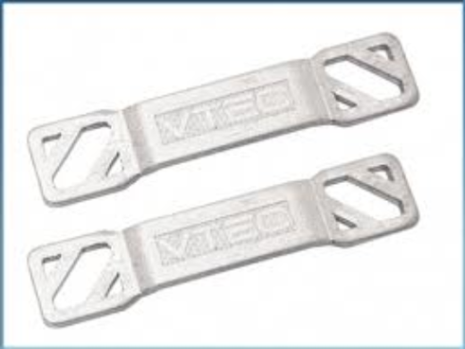 LRP-65810 LRP VTEC SILVER BATTERY BARS LRP