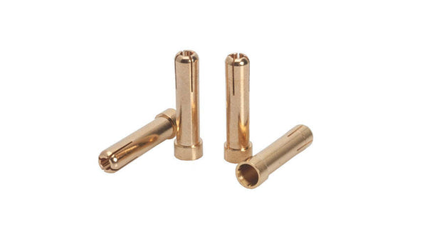 LRP-65811 LRP 5mm to 4mm Gold Works Team adapter plug (4 pcs.)