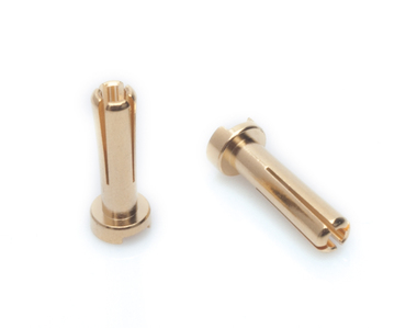 LRP-65815 LRP 4mm Gold Works Team connectors (10 pcs.) LRP