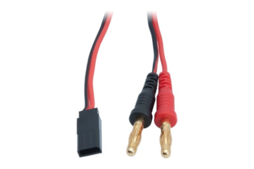 LRP-65824 LRP universal charging lead - Sanwa/Graupner/JR RX/TX plug