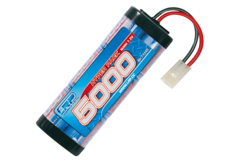 LRP Power Pack 5000mAh - 7.2v - 6 Cell - NiMH Stickpack Battery - Tamiya Plug