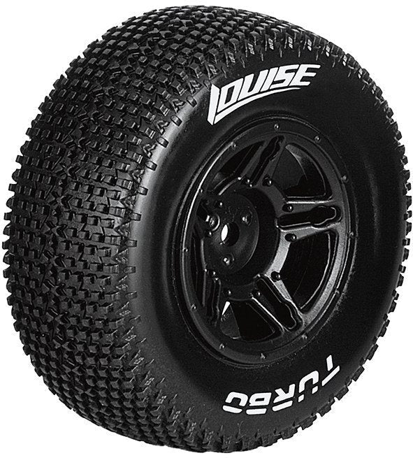 LT3147SB Louise RC Sc-Turbo 1/10 Short Course Tires, Soft, 12, 14 & 17Mm Removable Louise