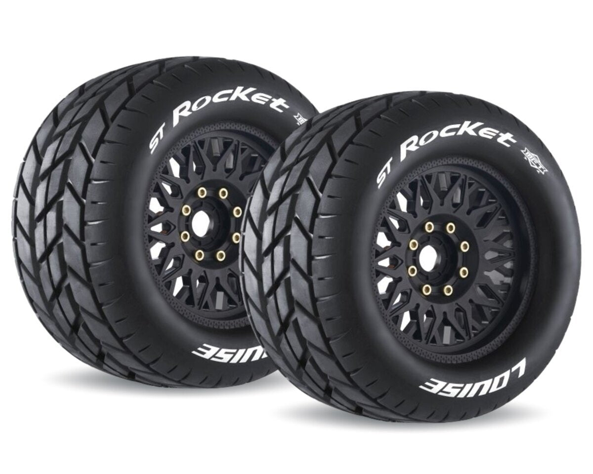 LT3324X ST-ROCKET 0" & 1/2" OFFSET HEX 17mm BLACK REMOVABLE HEX Louise
