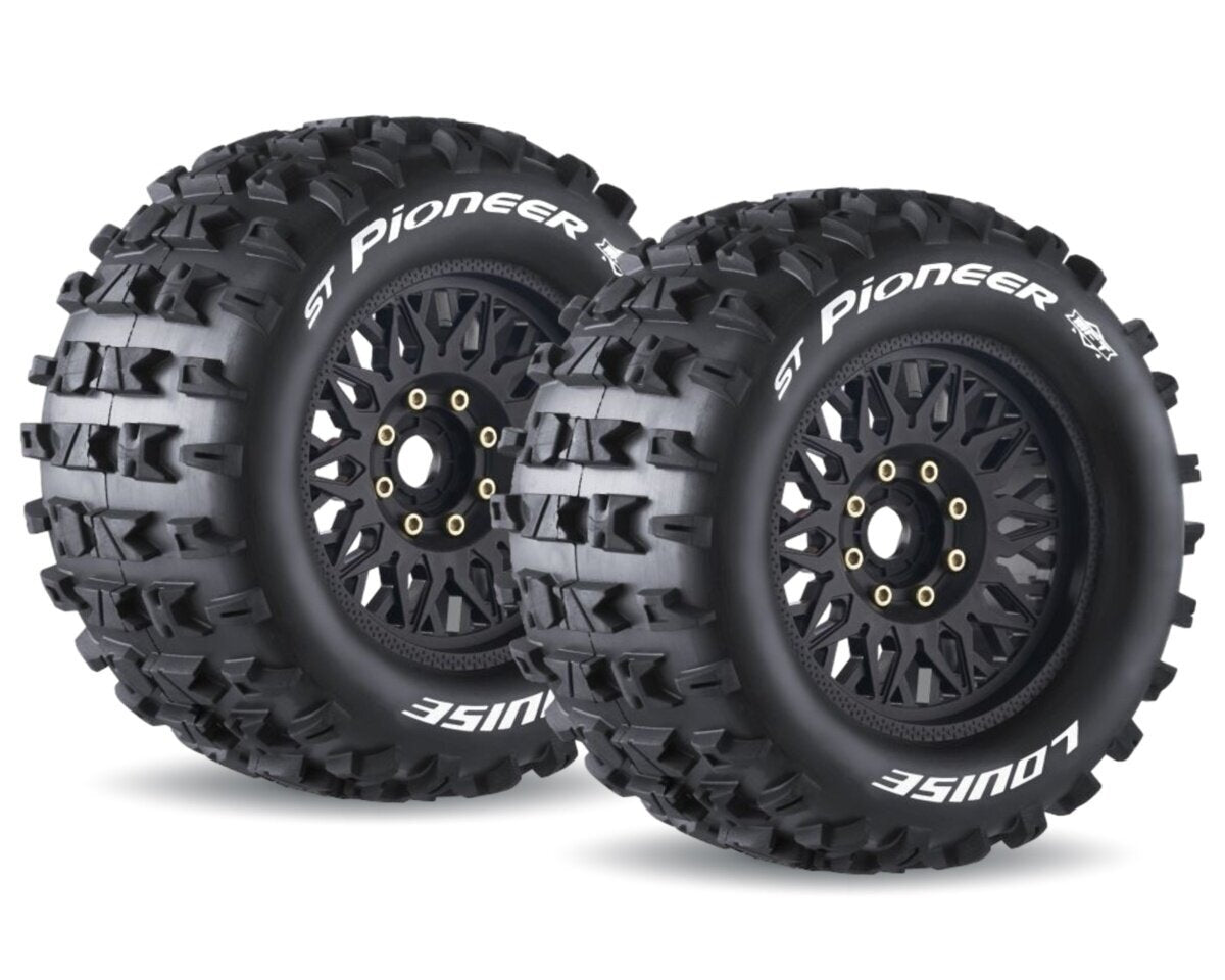 LT3325X ST-PIONEER 0" & 1/2" OFFSET HEX 17mm BLACK REMOVABLE HEX Louise