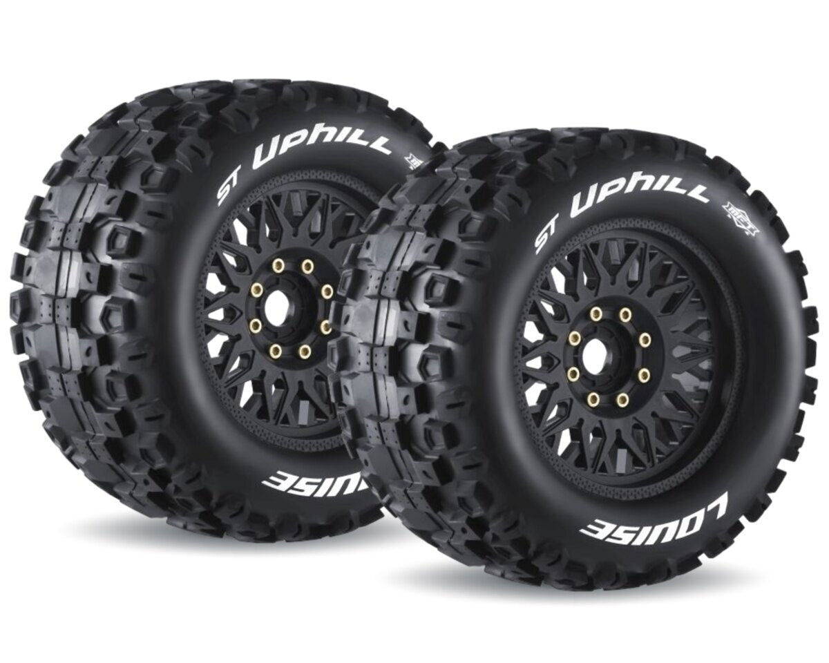 LT3326X ST-UPHILL 0" & 1/2" OFFSET HEX 17mm BLACK REMOVABLE HEX Louise