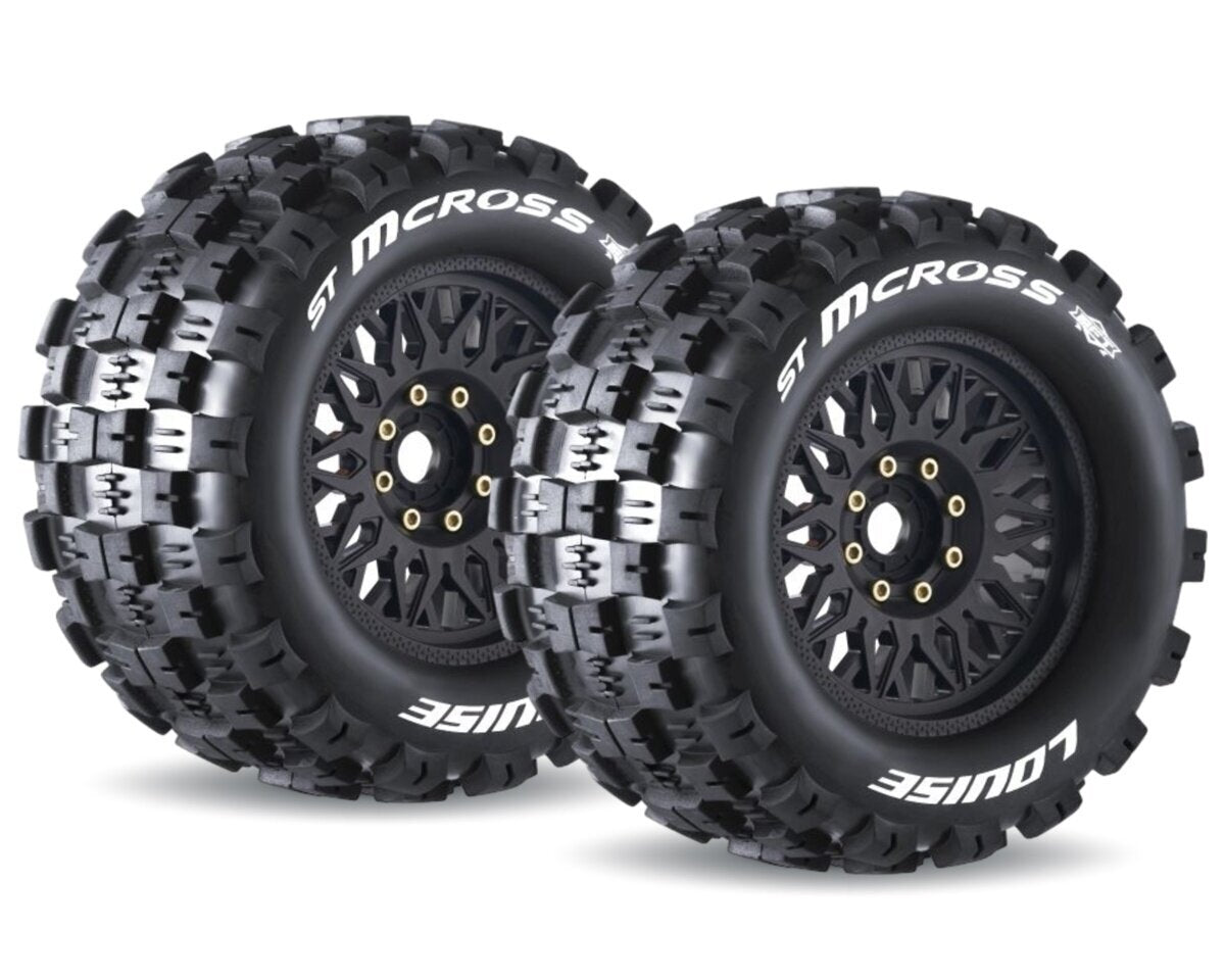 LT3327X ST-MCROSS 0" & 1/2" OFFSET HEX 17mm BLACK REMOVABLE HEX Louise