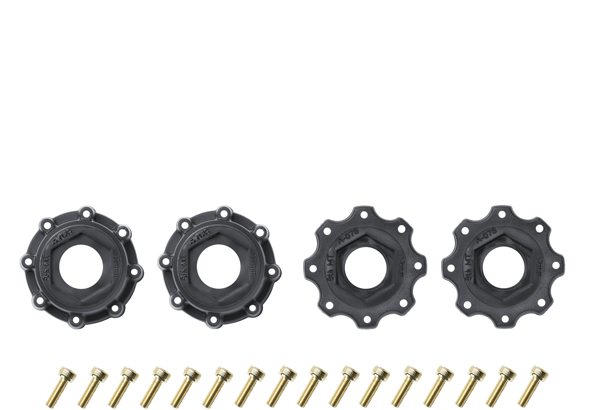 LTA-078-079B 1/8 MT SPEED REMOVABLE HEX 17mm RIM Louise