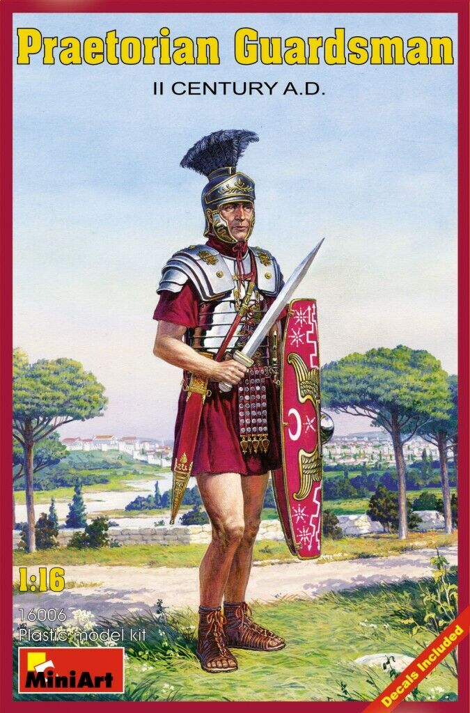MiniArt 1/16 Praetorian Guardsman. II century A.D. Plastic Model Kit