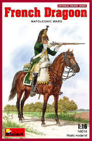 MiniArt 1/16 French Dragoon. Napoleonic Wars. Plastic Model Kit