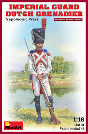 MiniArt 1/16 Imperial Guard Dutch Grenadier Napoleonic War Plastic Model Kit