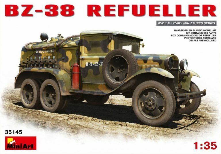 MiniArt 1/35 BZ-38 Refueller Plastic Model Kit