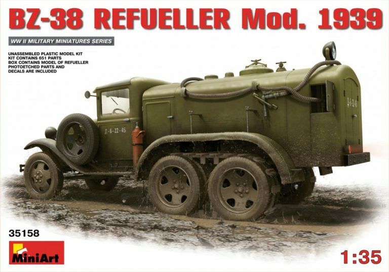 MiniArt 1/35 BZ-38 Refueller Mod. 1939 Plastic Model Kit