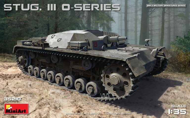 MiniArt 1/35 Stug.III 0-Series Plastic Model Kit