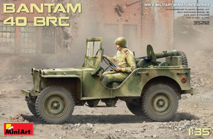 MiniArt 1/35 Bantam 40 BRC Plastic Model Kit