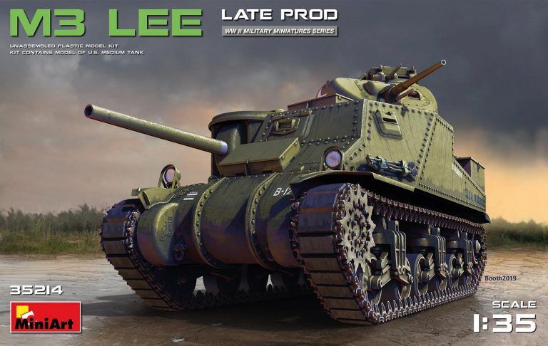 MiniArt 1/35 M3 Lee Late Prod. Plastic Model Kit
