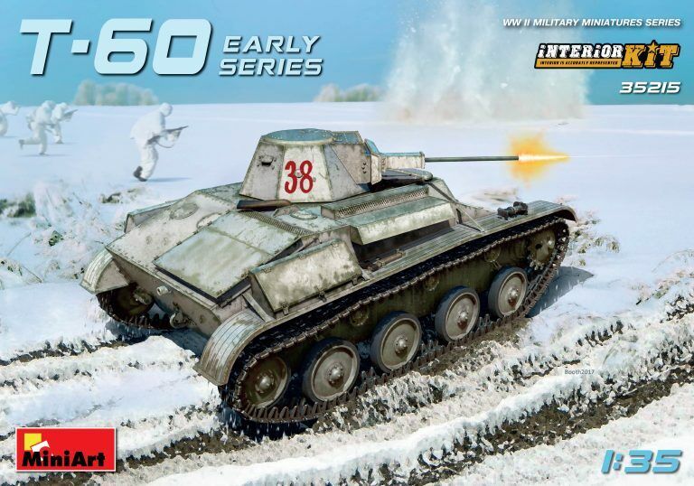 MiniArt 1/35 T-60 Early Series (GAP) Interior Kit Plastic Model Kit