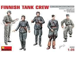 MiniArt 1/35 Finnish Tank Crew Plastic Model Kit