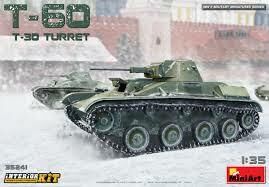 MiniArt 1/35 T-60 (T-30 Turret) Interior Kit Plastic Model Kit