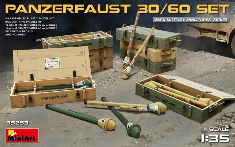 MiniArt 1/35 Panzerfaust 30/60 Set Plastic Model Kit