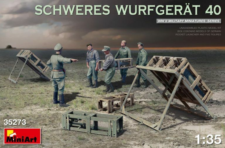 MiniArt 1/35 Schweres Wurfgerat 40 Plastic Model Kit