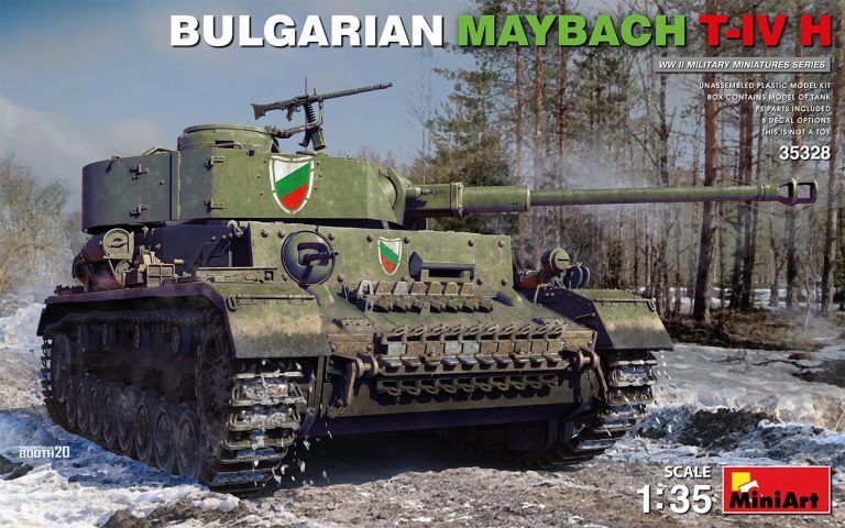 MiniArt 1/35 Bulgarian Maybach T-IV H Plastic Model Kit