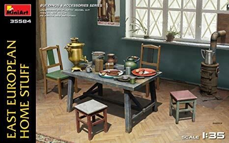MiniArt 1/35 East European Home Stuff Plastic Model Kit