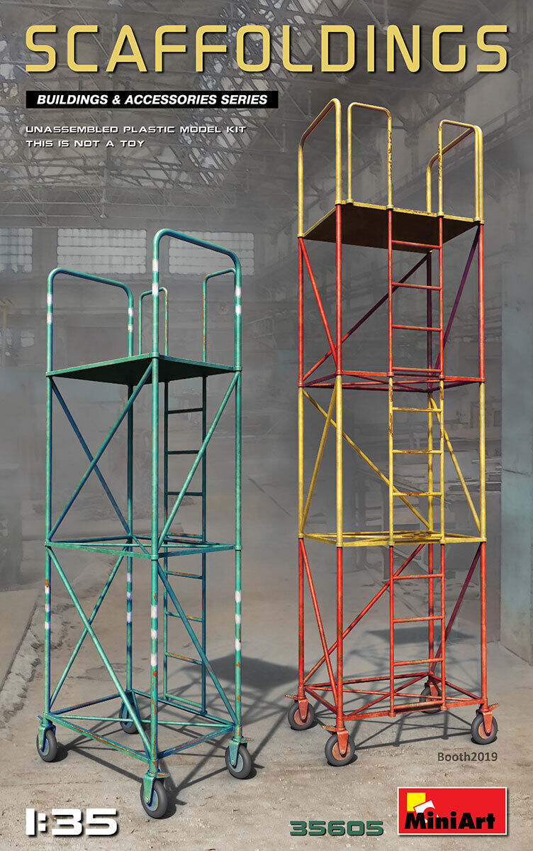 MiniArt 1/35 Scaffoldings Plastic Model Kit