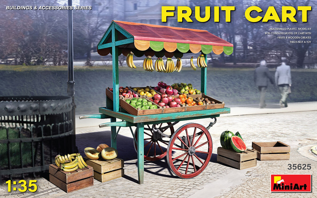 MiniArt 1/35 Fruit Cart Plastic Model Kit