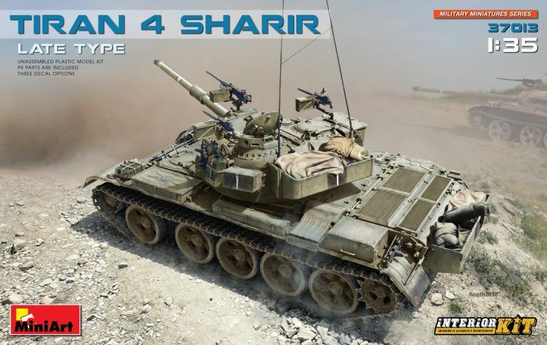 MiniArt 1/35 Tiran 4 Sharir Late Type. Interior Kit Plastic Model Kit
