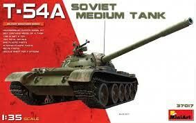 MiniArt 1/35 T-54A Soviet Medium Tank Plastic Model Kit