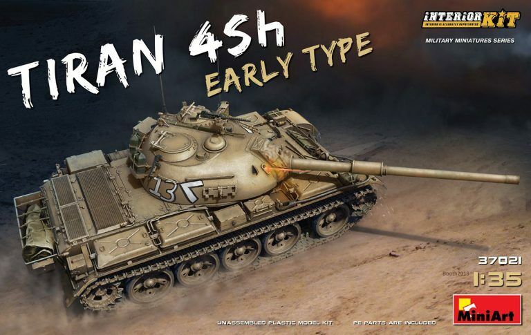 MiniArt 1/35 Tiran 4 Sh Early Type. Interior Kit Plastic Model Kit