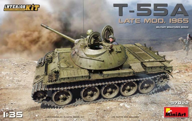 MiniArt 1/35 T-55A Late Mod. 1965 Interior Kit Plastic Model Kit