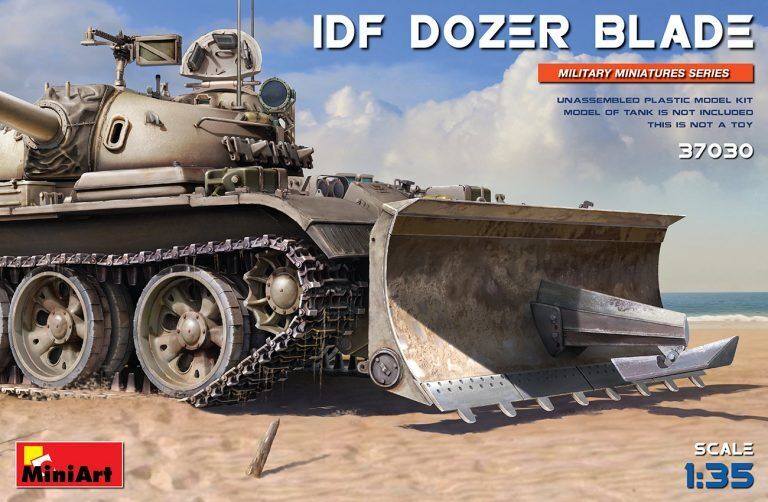 MiniArt 1/35 IDF Dozer Blade Plastic Model Kit