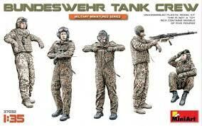 MiniArt 1/35 Bundeswehr Tank Crew Plastic Model Kit