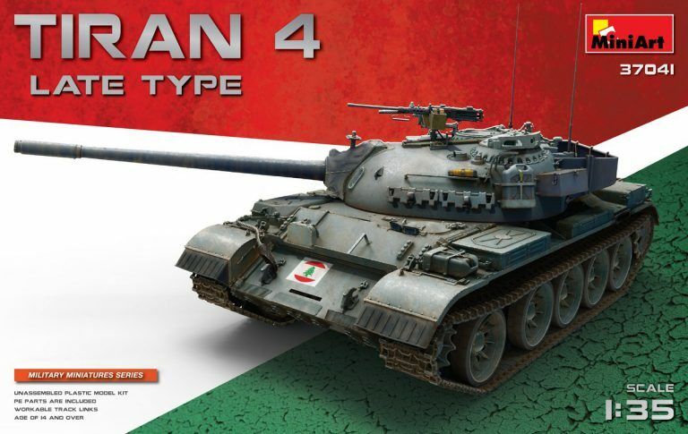 MiniArt 1/35 Tiran 4 Late Type Plastic Model Kit