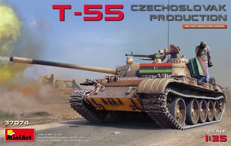 MiniArt 1/35 T-55 Czechoslovak Prod. Plastic Model Kit
