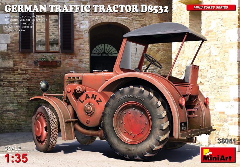 MiniArt 1/35 German Traffic Tractor D8532 Plastic Model Kit