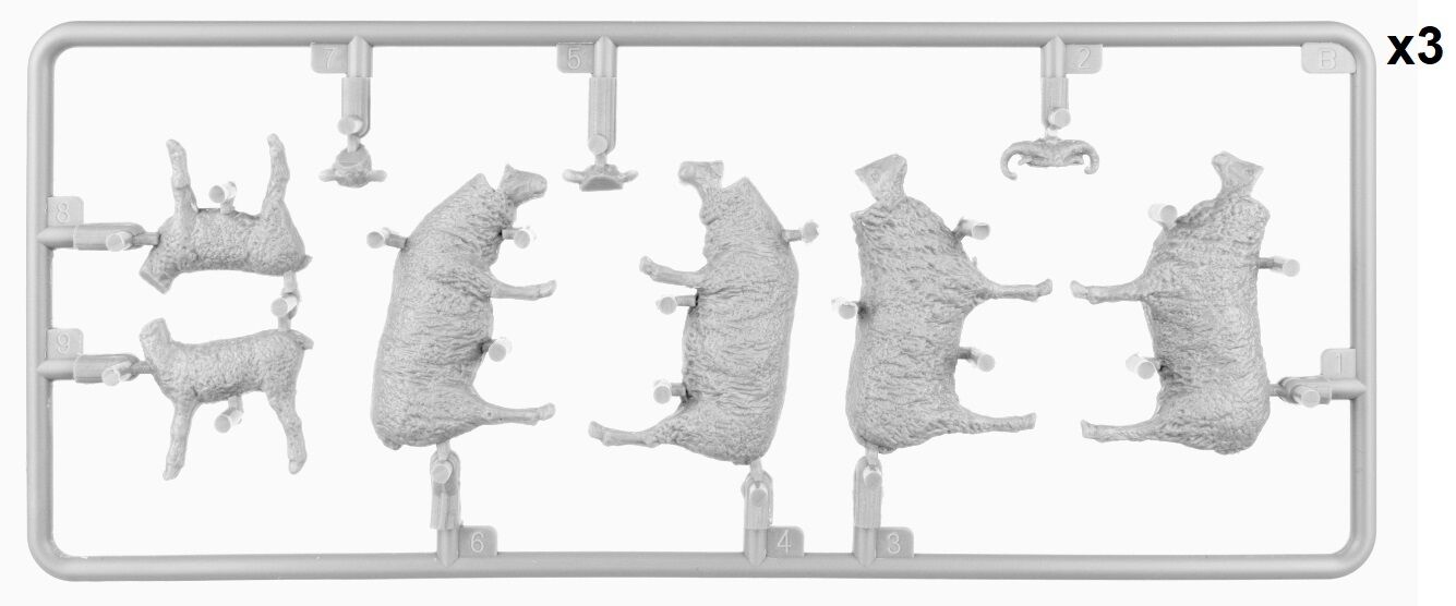 MiniArt 1/35 Sheep Plastic Model Kit