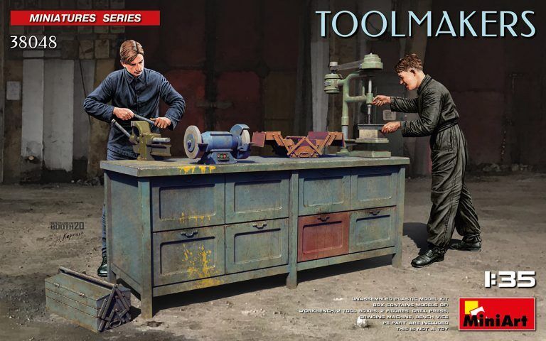 MiniArt 1/35 Toolmakers Plastic Model Kit
