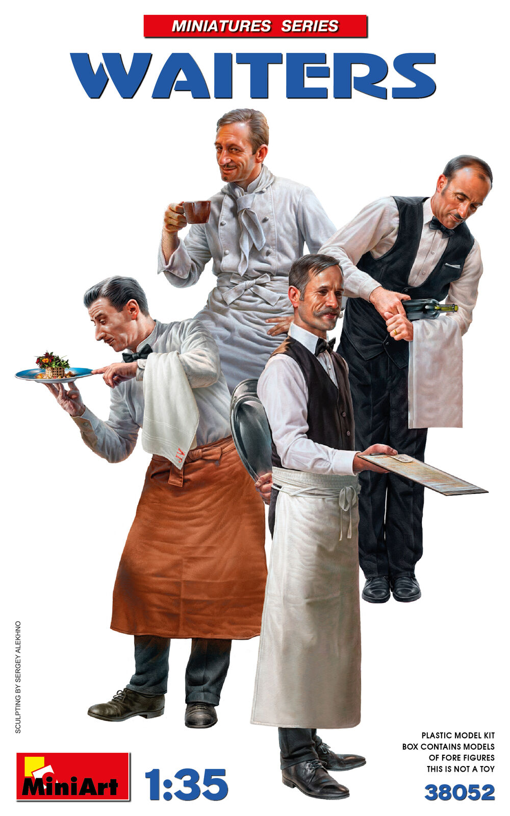 MiniArt 1/35 Waiters Plastic Model Kit