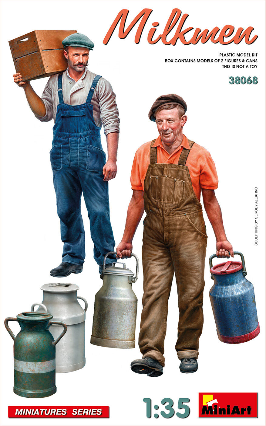 MiniArt 1/35 Milkmen Plastic Model Kit