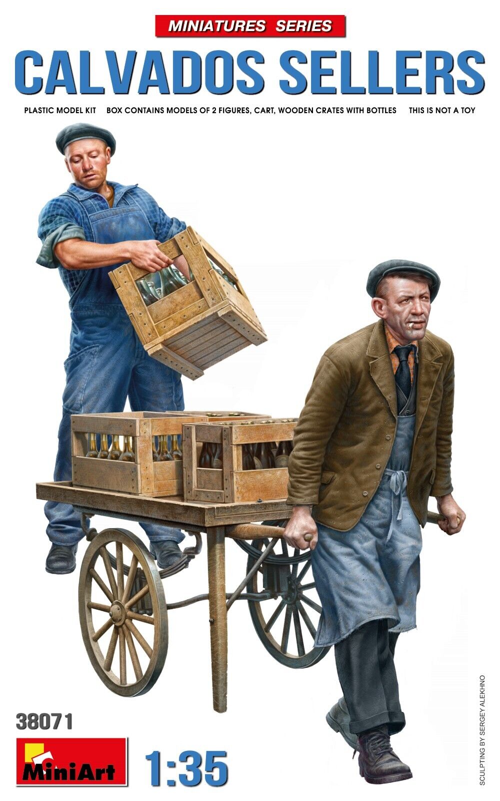 MiniArt 1/35 Calvados Sellers Plastic Model Kit