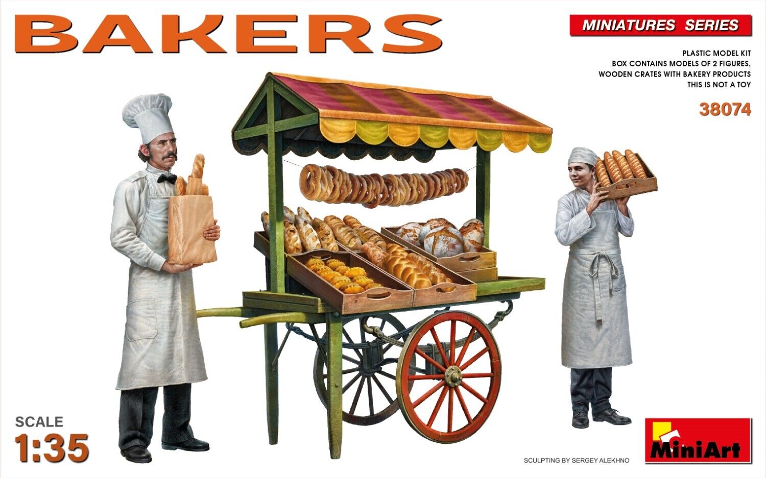 MiniArt 1/35 Bakers Plastic Model Kit