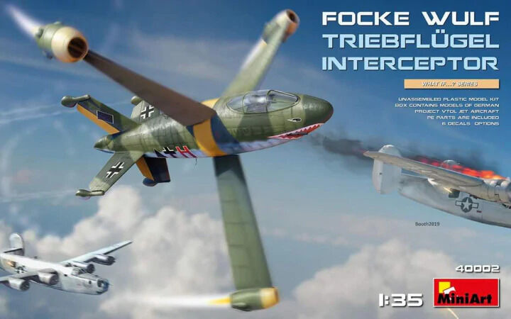 MiniArt 1/35 Focke-Wulf Triebflugel Interceptor Plastic Model Kit