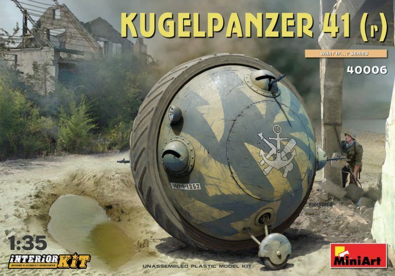 MiniArt 1/35 Kugelpanzer 41( r ). Interior Kit Plastic Model Kit